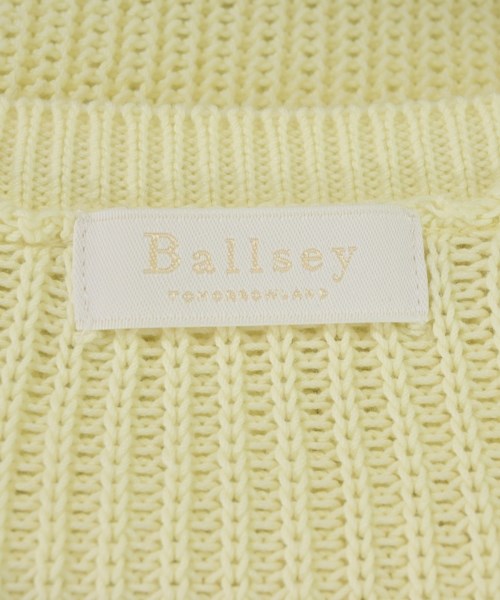 Ballsey（ボールジー）ニット・セーター 黄 サイズ:F レディース/2200694178100