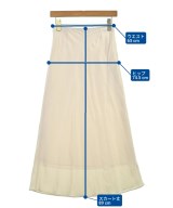 Ballsey（ボールジー）ロング・マキシ丈スカート 白 サイズ:36(M位) レディース/2200697596109