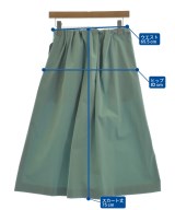 Ballsey（ボールジー）ロング・マキシ丈スカート 緑 サイズ:34(S位) レディース/2200654694060
