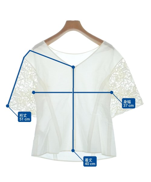 Ballsey（ボールジー）ブラウス 白 サイズ:36(M位) レディース/2200645634068