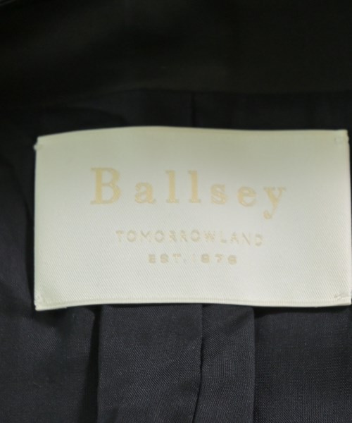 Ballsey（ボールジー）ノーカラージャケット 紺 サイズ:36(M位) レディース/2200649290024