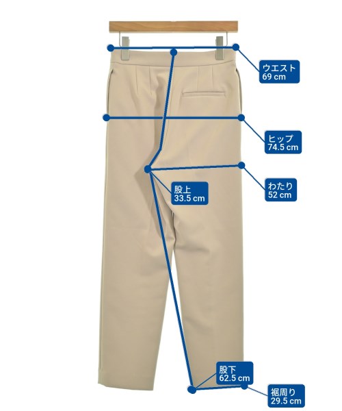 Ballsey（ボールジー）スラックス ベージュ サイズ:34(S位) レディース/2200649290055