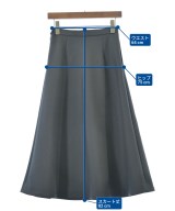 Ballsey（ボールジー）ロング・マキシ丈スカート グレー サイズ:34(S位) レディース/2200649607044