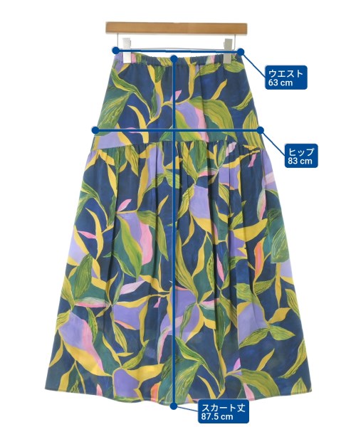 Ballsey（ボールジー）ロング・マキシ丈スカート 紺 サイズ:34(S位) レディース/2200657201111