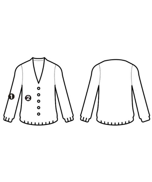 Ballsey（ボールジー）カーディガン ピンク サイズ:S レディース/2200657209179