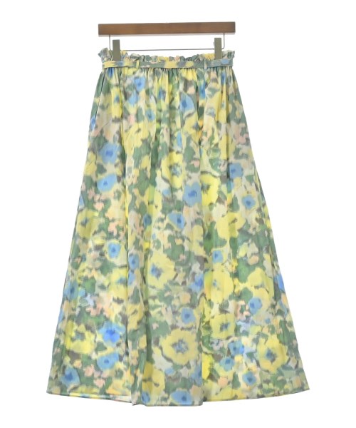 Ballsey（ボールジー）ロング・マキシ丈スカート 黄 サイズ:36(M位) レディース/2200652975413