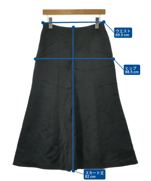 Ballsey（ボールジー）ロング・マキシ丈スカート 黒 サイズ:36(M位) レディース/2200653496061