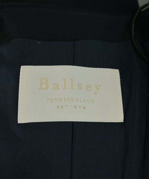 Ballsey（ボールジー）ノーカラージャケット 紺 サイズ:36(M位) レディース/2200653707013