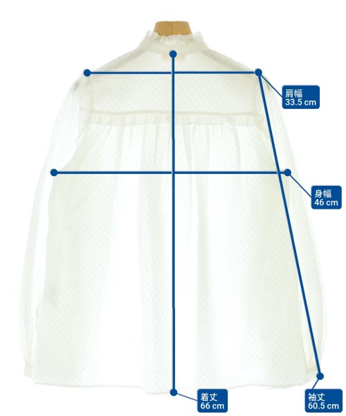 Ballsey（ボールジー）カジュアルシャツ 白 サイズ:36(M位) レディース/2200658977039