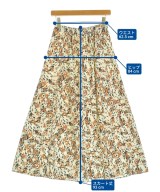 MACPHEE（マカフィー）ロング・マキシ丈スカート ベージュ サイズ:34(S位) レディース/2200653996028