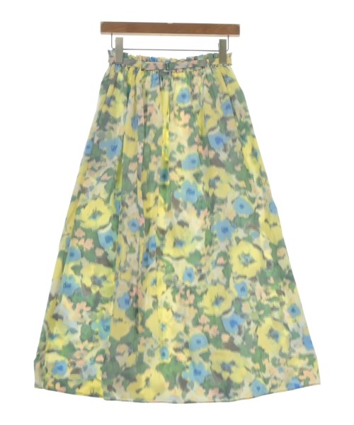 Ballsey(ボールジー)ロング・マキシ丈スカート 黄 サイズ:34(S位)/2200659110015