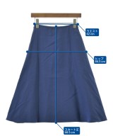 Ballsey（ボールジー）ロング・マキシ丈スカート 青 サイズ:32(XS位) レディース/2200651911047