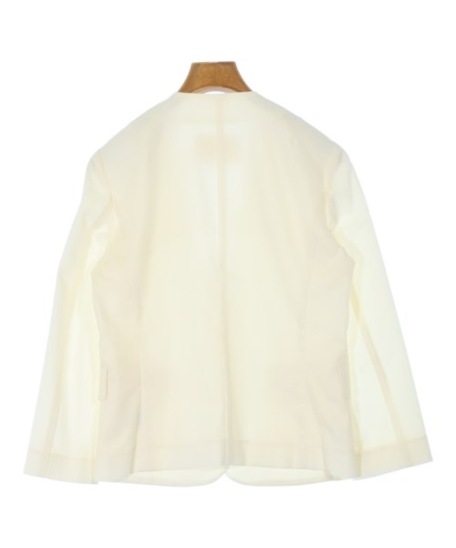 Ballsey（ボールジー）ノーカラージャケット 白 サイズ:38(L位) レディース/2200648660026