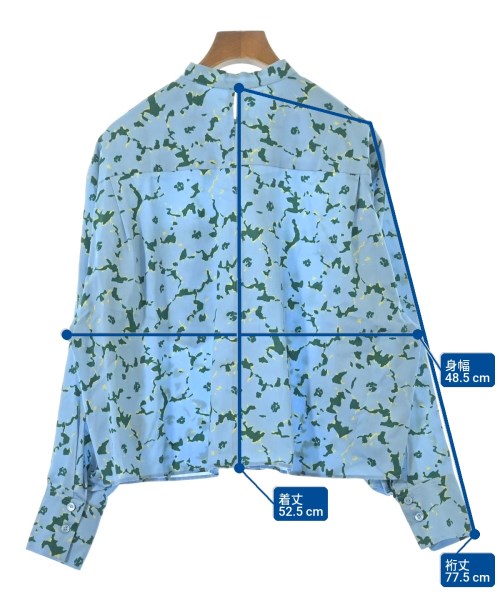 Ballsey（ボールジー）ブラウス 青 サイズ:36(M位) レディース/2200658512056