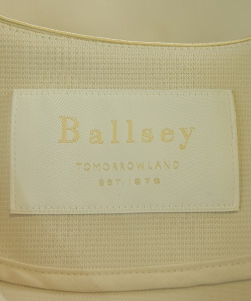 Ballsey（ボールジー）ノーカラージャケット ベージュ サイズ:36(M位) レディース/2200708808016