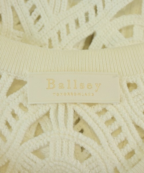 Ballsey（ボールジー）ベスト 白 サイズ:36(M位) レディース/2200718818029