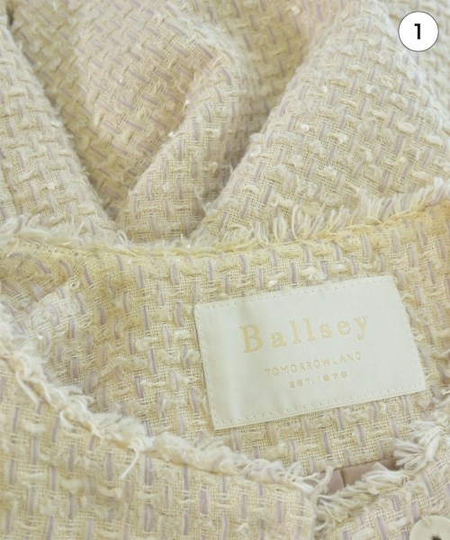 Ballsey（ボールジー）ジャケット 白 サイズ:36(M位) レディース/2200719367113