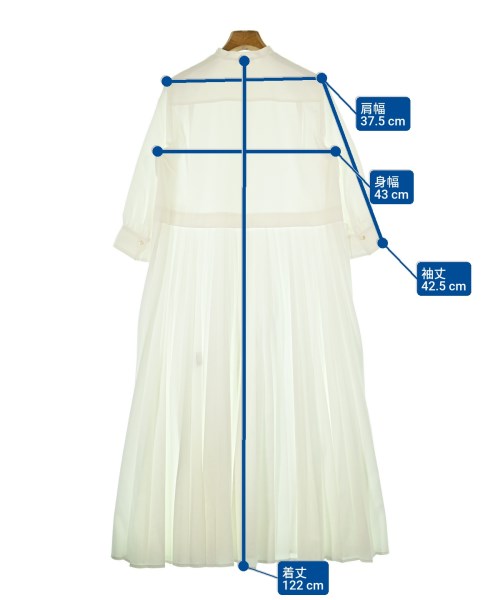 Ballsey（ボールジー）シャツワンピース 白 サイズ:36(M位) レディース/2200628996053