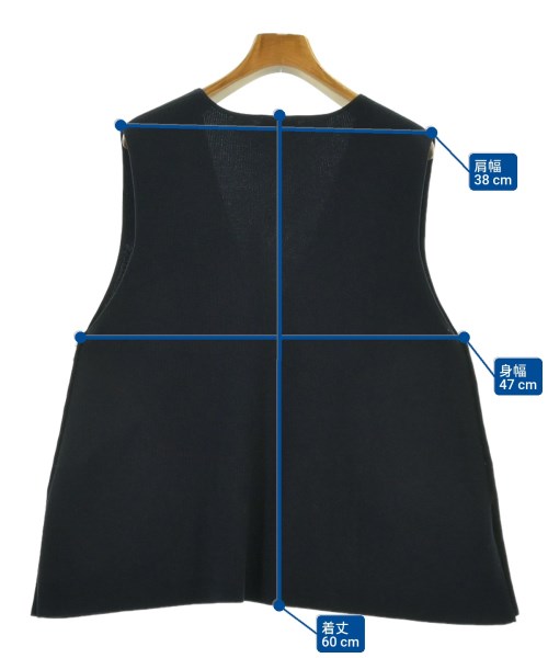 Ballsey（ボールジー）ベスト 紺 サイズ:S レディース/2200630490051