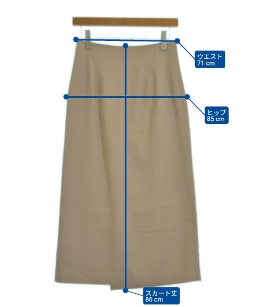 Ballsey（ボールジー）ロング・マキシ丈スカート ベージュ サイズ:36(M位) レディース/2200635725011