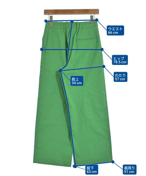 Ballsey（ボールジー）スラックス 緑 サイズ:34(S位) レディース/2200645734102