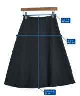 Ballsey（ボールジー）ひざ丈スカート 黒 サイズ:32(XS位) レディース/2200643422056