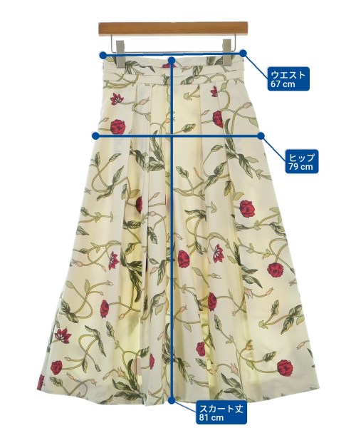 Ballsey（ボールジー）ロング・マキシ丈スカート 白 サイズ:34(S位) レディース/2200637513173