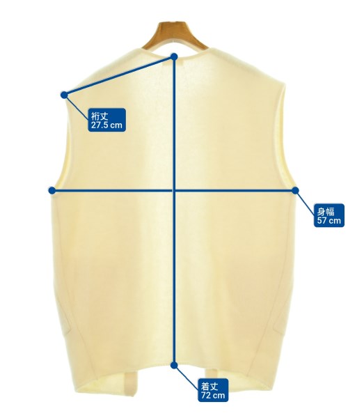 Ballsey（ボールジー）ベスト 白 サイズ:S レディース/2200632956067