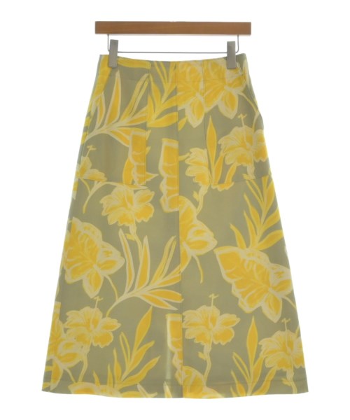 Ballsey(ボールジー)ロング・マキシ丈スカート 黄 サイズ:36(M位)/2200638093063