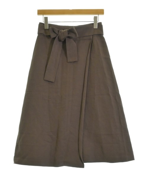 Ballsey(ボールジー)ロング・マキシ丈スカート 茶 サイズ:36(M位)/2200644867030