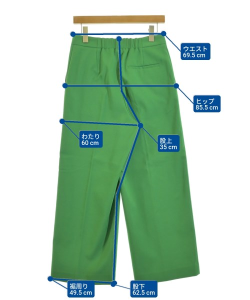 Ballsey（ボールジー）スラックス 緑 サイズ:38(L位) レディース/2200633291600