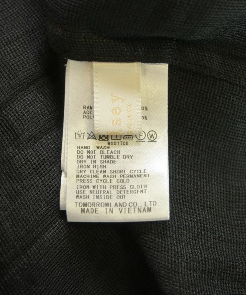 Ballsey（ボールジー）カジュアルシャツ 黒 サイズ:36(M位) レディース/2200639071244