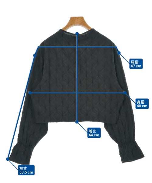 Ballsey（ボールジー）ブラウス 紺 サイズ:36(M位) レディース/2200648435044