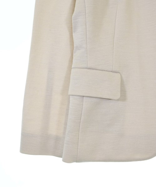 Ballsey（ボールジー）ノーカラージャケット ベージュ サイズ:34(S位) レディース/2200652482034