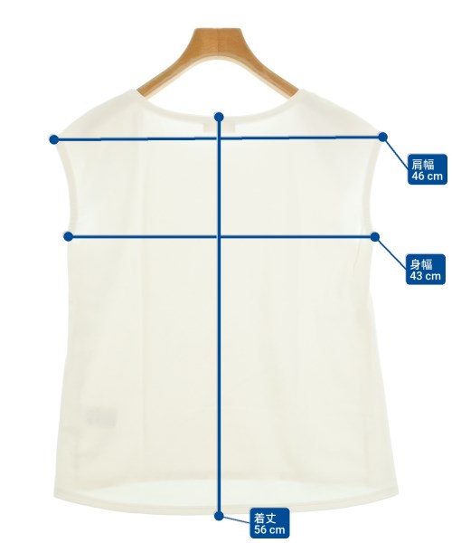 Ballsey（ボールジー）ノースリーブ 白 サイズ:S レディース/2200646187044