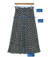 Ballsey（ボールジー）ロング・マキシ丈スカート 黒 サイズ:36(M位) レディース/2200648028147