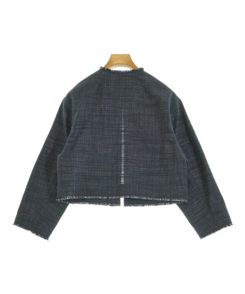 Ballsey（ボールジー）ノーカラージャケット 紺 サイズ:36(M位) レディース/2200649655038