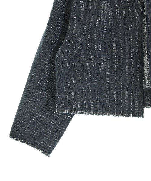 Ballsey（ボールジー）ノーカラージャケット 紺 サイズ:36(M位) レディース/2200649655038