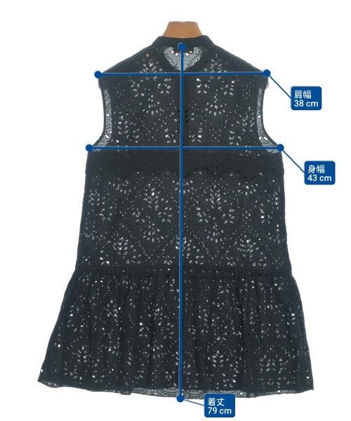 Ballsey（ボールジー）カジュアルシャツ 黒 サイズ:36(M位) レディース/2200654297063