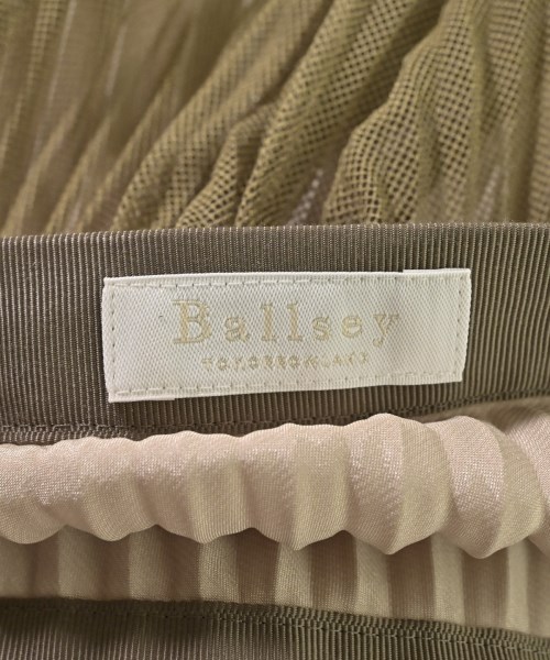 Ballsey（ボールジー）ひざ丈スカート 茶 サイズ:34(S位) レディース/2200704949041