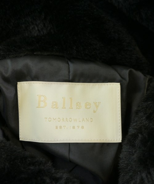 Ballsey（ボールジー）チェスターコート 黒 サイズ:36(M位) レディース/2200703889027