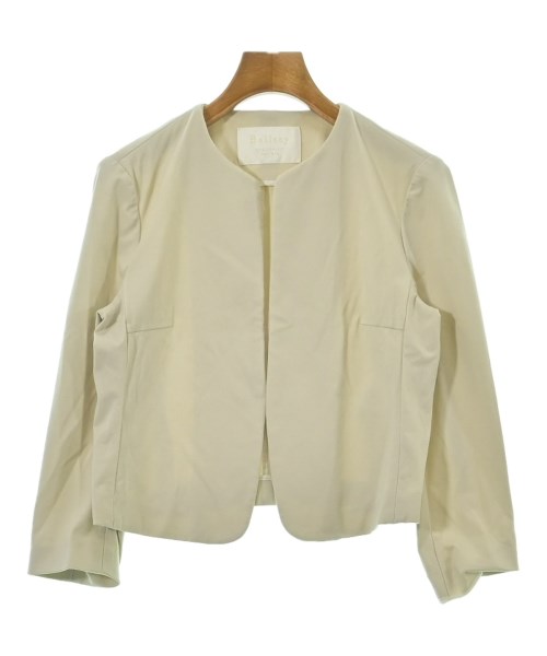 Ballsey(ボールジー)ノーカラージャケット ベージュ サイズ:36(M位)/2200658740039