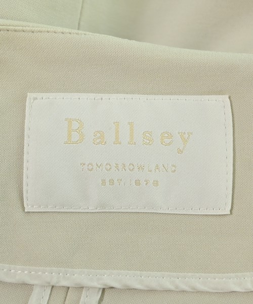 Ballsey（ボールジー）ノーカラージャケット ベージュ サイズ:36(M位) レディース/2200658740039