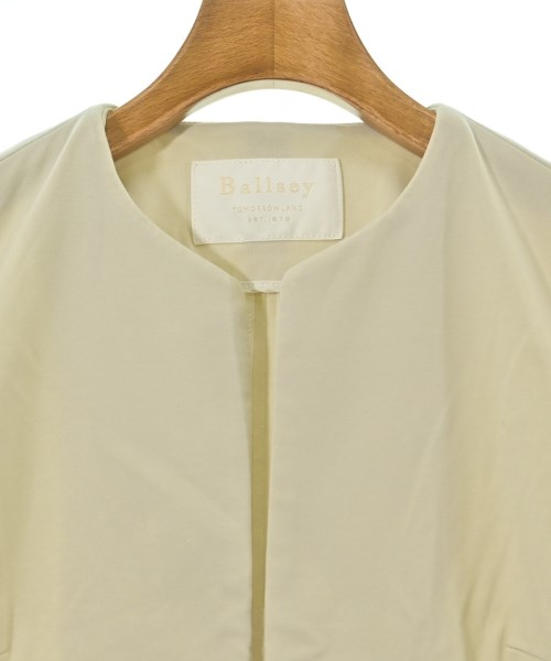 Ballsey（ボールジー）ノーカラージャケット ベージュ サイズ:36(M位) レディース/2200658740039