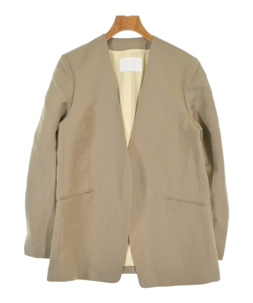 Ballsey(ボールジー)ノーカラージャケット ベージュ サイズ:36(M位)/2200661292037