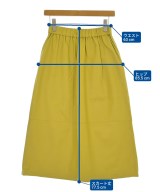 Ballsey（ボールジー）ロング・マキシ丈スカート 黄 サイズ:34(S位) レディース/2200663929221
