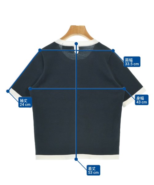 Ballsey（ボールジー）ニット・セーター 紺 サイズ:38(L位) レディース/2200667193024