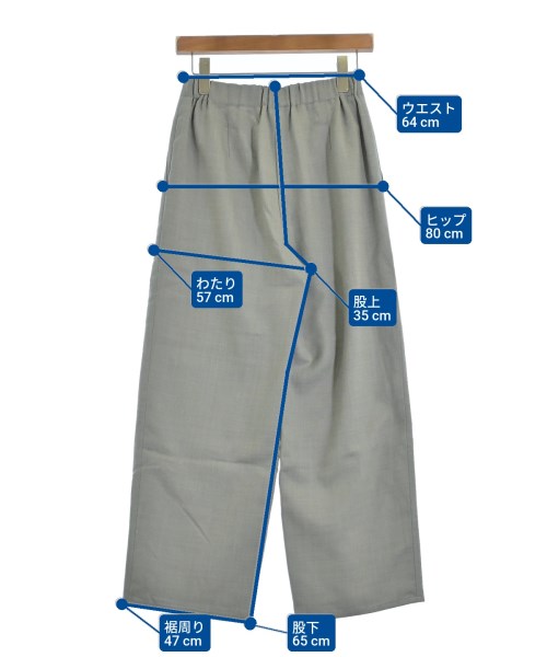 Ballsey（ボールジー）スラックス グレー サイズ:36(M位) レディース/2200667701021