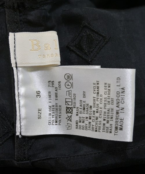 Ballsey（ボールジー）カジュアルジャケット 黒 サイズ:36(M位) レディース/2200668029179