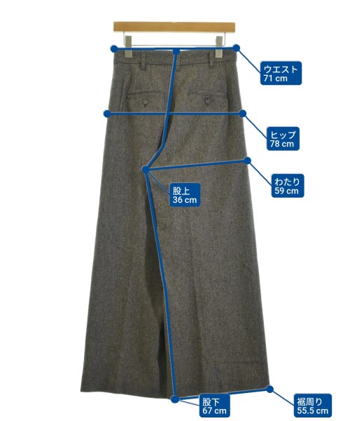 Ballsey（ボールジー）スラックス 茶 サイズ:36(M位) レディース/2200665380013